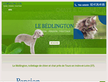 Tablet Screenshot of le-bedlington.com